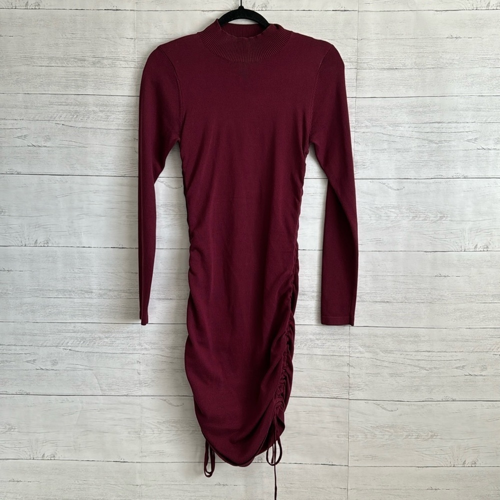 Windsor Ruched Drawstring Mini Dress | SIZE S - Picture 3 of 11